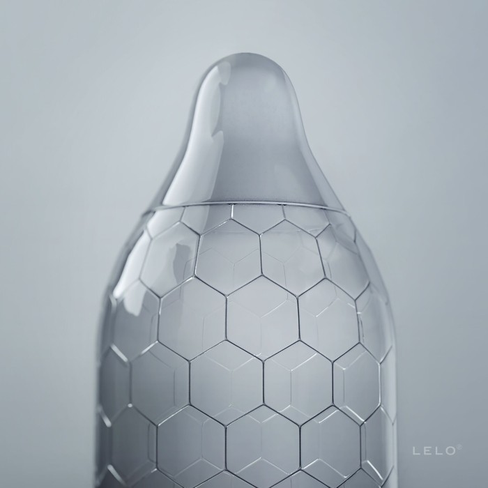 Презервативы LELO HEX Condoms Original 3 Pack (мятая упаковка!!!)