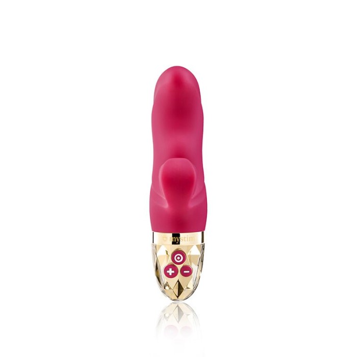 Вибратор-кролик Mystim Hop Hop Bob Fuchsia, мощный мотор, 8 режимов