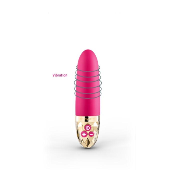 Вибратор Mystim Sleak Freak Pink, 8 режимов, внутренняя и внешняя стимуляция