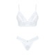 Эротический комплект Obsessive Heavenlly 2-pcs set XS/S, бюстгальтер и танга