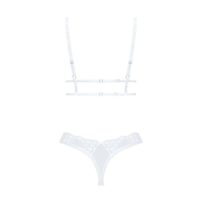 Эротический комплект Obsessive Heavenlly 2-pcs set XS/S, бюстгальтер и танга