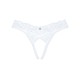 Мереживні танга Obsessive Heavenlly crotchless thong XL/2XL, з доступом