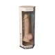 Фаллоимитатор с вибрацией SilexD Vetus Vibro Flesh (MODEL 1 size 8in) + LRS, двухслойный, диам.4,2см