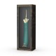 Мультифункциональный вибратор Zalo — Bess 2 Turquoise Green, 4 насадки, подогрев
