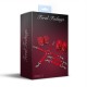 Набір для БДСМ 3 в 1 Feral Feelings BDSM Kit 3 Red, наручники, поножі, хрестовина
