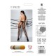 Колготки с открытым доступом, имитация чулок Passion TIOPEN 020 black 3/4 (20 den)
