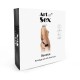 Бондажный набор с металлическим анальным крюком Art of Sex Beatrice Bondage set with anal hook № 2