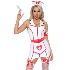 (SALE) Leg Avenue Vinyl ER Hottie XS