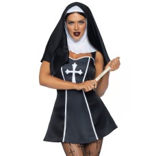 (SALE) Leg Avenue Naughty Nun XS