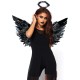 (SALE) Leg Avenue Angel Accessory Kit Black