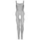 Бодистокинг Leg Avenue Suspender Bodystocking One size Black, крупная сетка, доступ