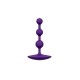 Анальне намисто Romp Amp Dark Purple, силікон, макс. діаметр 2,6 см