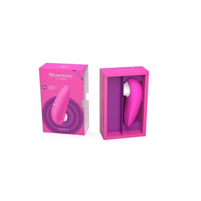 Вакуумный клиторальный стимулятор Womanizer Starlet 3 PINK
