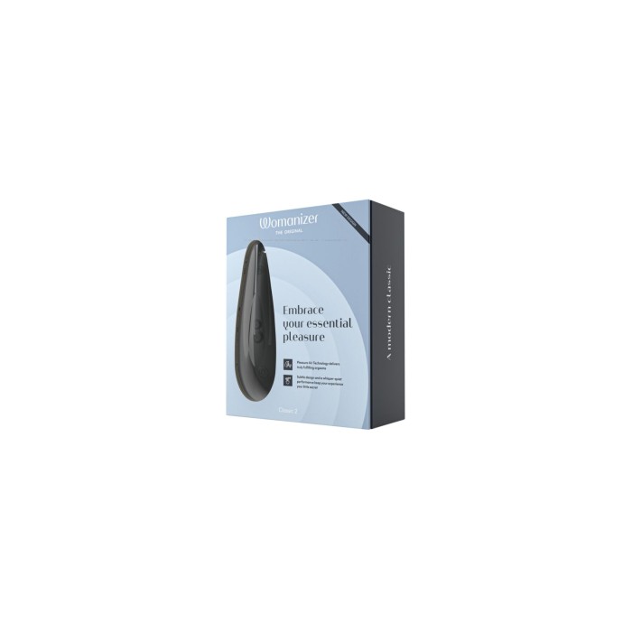 Вакуумный клиторальный стимулятор Womanizer Classic 2 - Black, 10 режимов, функция Afterglow