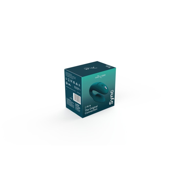 Смарт-вибратор для пар We-Vibe Sync 2 Green Velvet, 10 виброрежимов, пульт ДУ