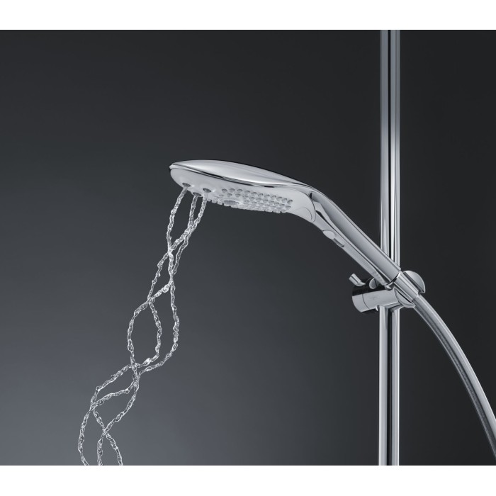 Насадка-стимулятор для душу 2в1 Womanizer Wave Chrome, масажер для інтимних зон
