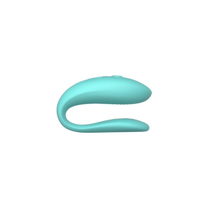 Смарт-вибратор для пар We-Vibe Sync Lite Aqua, 10 виброрежимов, можно совмещать с проникающим сексом