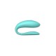 Смарт-вибратор для пар We-Vibe Sync Lite Aqua, 10 виброрежимов, можно совмещать с проникающим сексом