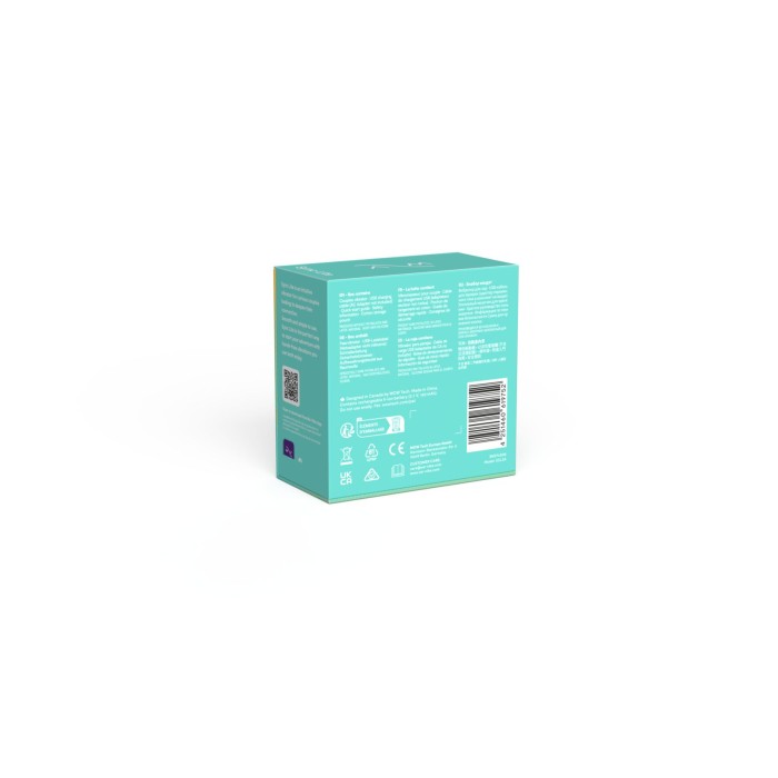 Смарт-вибратор для пар We-Vibe Sync Lite Aqua, 10 виброрежимов, можно совмещать с проникающим сексом