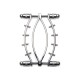 Зажим для вагины Master Series: Spread 'Em Poker Vagina Clamp with Adjustable Pressure Screws, шипы