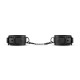 Наручники Bedroom Fantasies: Faux Leather Handcuffs One Size, черные