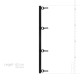 Фиксатор для рук и ног Bedroom Fantasies: Spreader Bar Lightweight Restraint Bar, черный
