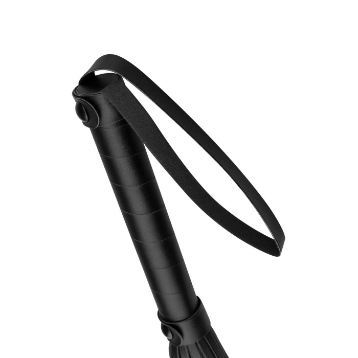 Флоггер Bedroom Fantasies: Faux Leather Flogger, черный