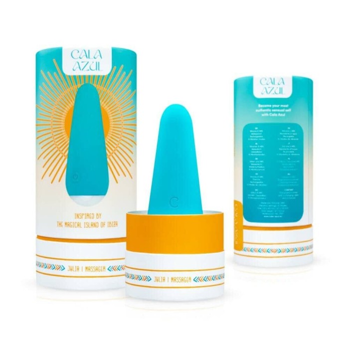 Мини-вибратор Cala Azul – Julia Mini Vibrator, очень нежный, 10 режимов
