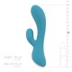 Вібратор-кролик Cala Azul – Martina Rabbit Vibrator, ергономічна форма, 10 режимів