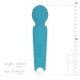 Вібромасажер Cala Azul – Maria Wand Vibrator, 10 режимів, регулювання інтенсивності
