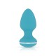 Анальна вібропробка Cala Azul – Blanca Vibrating anal plug, 10 режимів