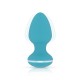 Анальна вібропробка Cala Azul – Blanca Vibrating anal plug, 10 режимів