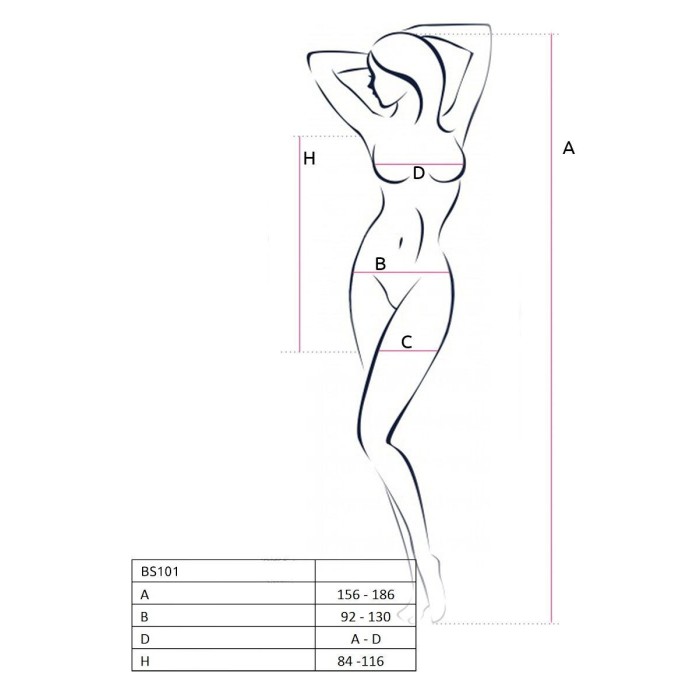 Напівпрозора мінісукня Passion BS101 One Size, white, рукава-мітенки