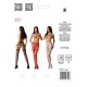 Эротические колготки-бодистокинг с ажурным поясом Passion S027 One Size, black, открытый доступ