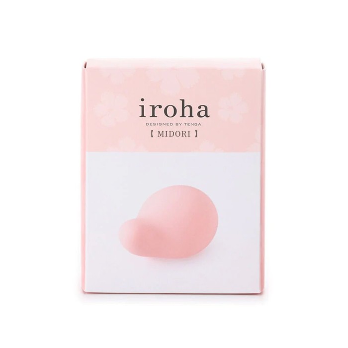 Мінівібратор IROHA MIDORI Nadeshiko, для пестощів і масажу, 5 режимів, перезаряджуваний