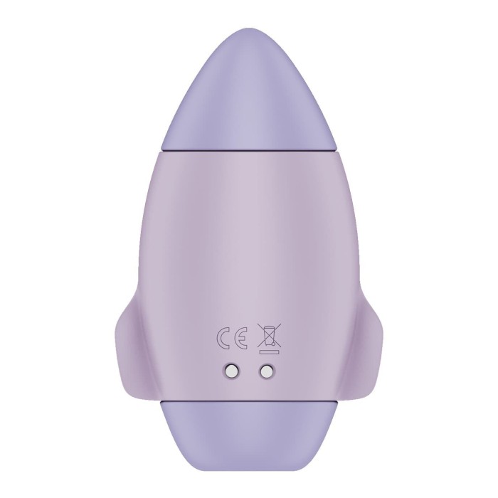 Вакуумний стимулятор з вібрацією Satisfyer Mission Control Violet, 2 незалежні мотори