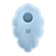 Вакуумный стимулятор с вибрацией Satisfyer Cloud Dancer Blue