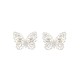 Пэстис-бабочки из кристаллов Leg Avenue Chrysallis nipple sticker, наклейки, светятся в темноте