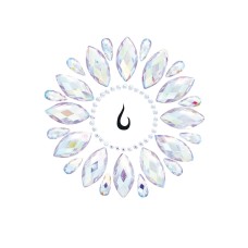 Стразы-украшения для тела Leg Avenue Fluer body jewels sticker, наклейки