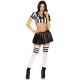 Костюм рефери Leg Avenue Time Out Referee M, кроп-топ, юбка, свисток