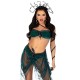Эротический костюм Медузы Горгоны Leg Avenue Medusa Costume XS, топ, юбка, нарукавники, украшения