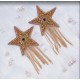 Пэстис-звезды с бахромой JSY Nipple Sticker RT236112 Gold, стикеры