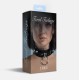Ошейник для фиксации Feral Feelings - D-Rings Black
