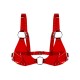 Ліф класичний Feral Feelings - Bikini Top Red Trasparent