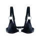 Лиф из натуральной кожи Feral Feelings - Bikini Top Black