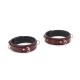 Фиксаторы для бедер Liebe Seele Wine Red Thigh Cuffs S Size, натуральная кожа