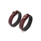 Фиксаторы для бедер Liebe Seele Wine Red Thigh Cuffs L Size, натуральная кожа