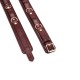 Фиксаторы для бедер Liebe Seele Wine Red Thigh Cuffs L Size, натуральная кожа