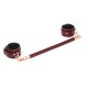 Фиксатор-распорка для ног или рук Liebe Seele Wine Red Spreader Bar, дерево + натуральная кожа