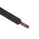 Кожаный ошейник с поводком Liebe Seele Wine Red Curved Collar, замок-сердечко